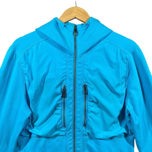 Lululemon Dispatch Full Zip Activewear Hoodie Jacket Mens M 43920 LM4182S Unisex - Picture 2 of 12